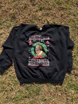 Mike Tyson vintage Christmas sweater