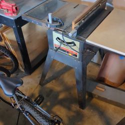 Sears Craftsman Table Saw With Blades