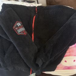 RAW- Black fleece-Small- New No Tags 