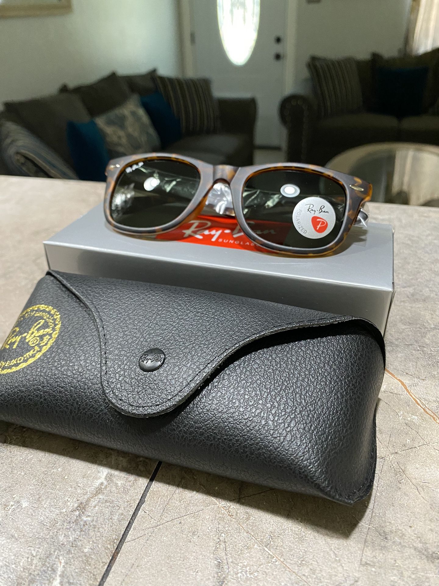Rayban Polarized Wayfarer Sunglasses