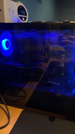 Custom Built Gaming PC with RGB Lighting