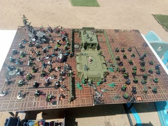 Warhammer 40k 2k Army , Battle Boards & Terrain