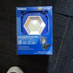 Rechargeable Clamp Light