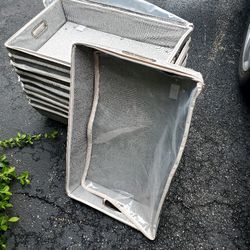 Under Bed Cloth Storage Bin With Zipper Each $10
