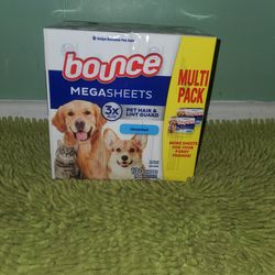 Bounce 130 Dryer Sheets Unscented 