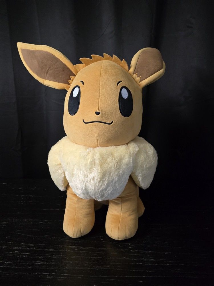 Giant Sitting Pokemon Eevee Plush