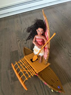Moana set with boat