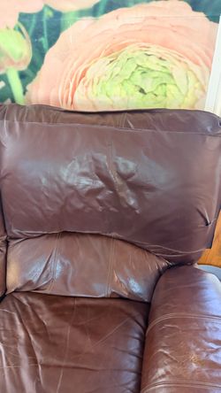 Brown Reclining Sofa/Couch
