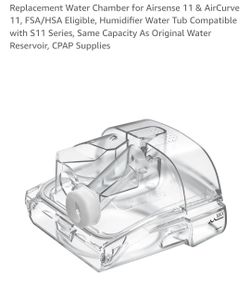 Replacement Water Chamber for Airsense 11 & AirCurve 11, FSA/HSA Eligible, Humidifier Water Tub Compatible with S11 Series, Same Capacity As Original 