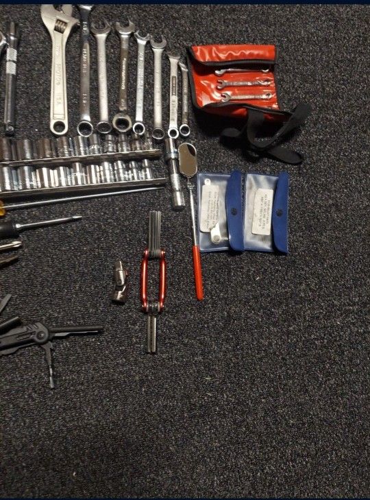 Tool Box With Miscellaneous Tools $80