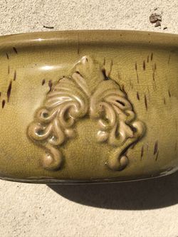 Green Ceramic Planter Thumbnail