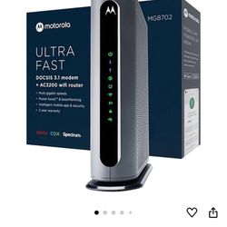 New  Motorola Router  3.1 Modem ( Why Pay For Xfinity Box?)