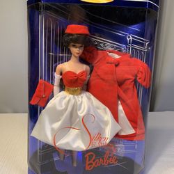 Mattel  Silken Flame Brunette Barbie, 1962 Reproductions, Collector Edition, 1997