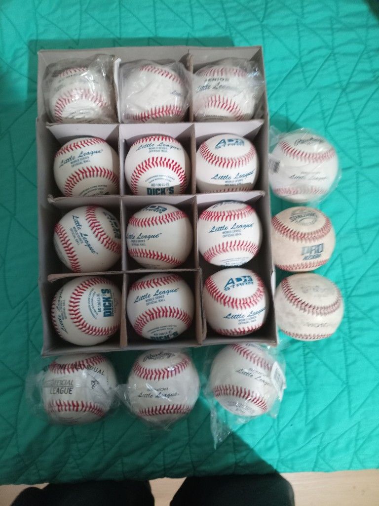 18 Little League Baseballs Most Brand New