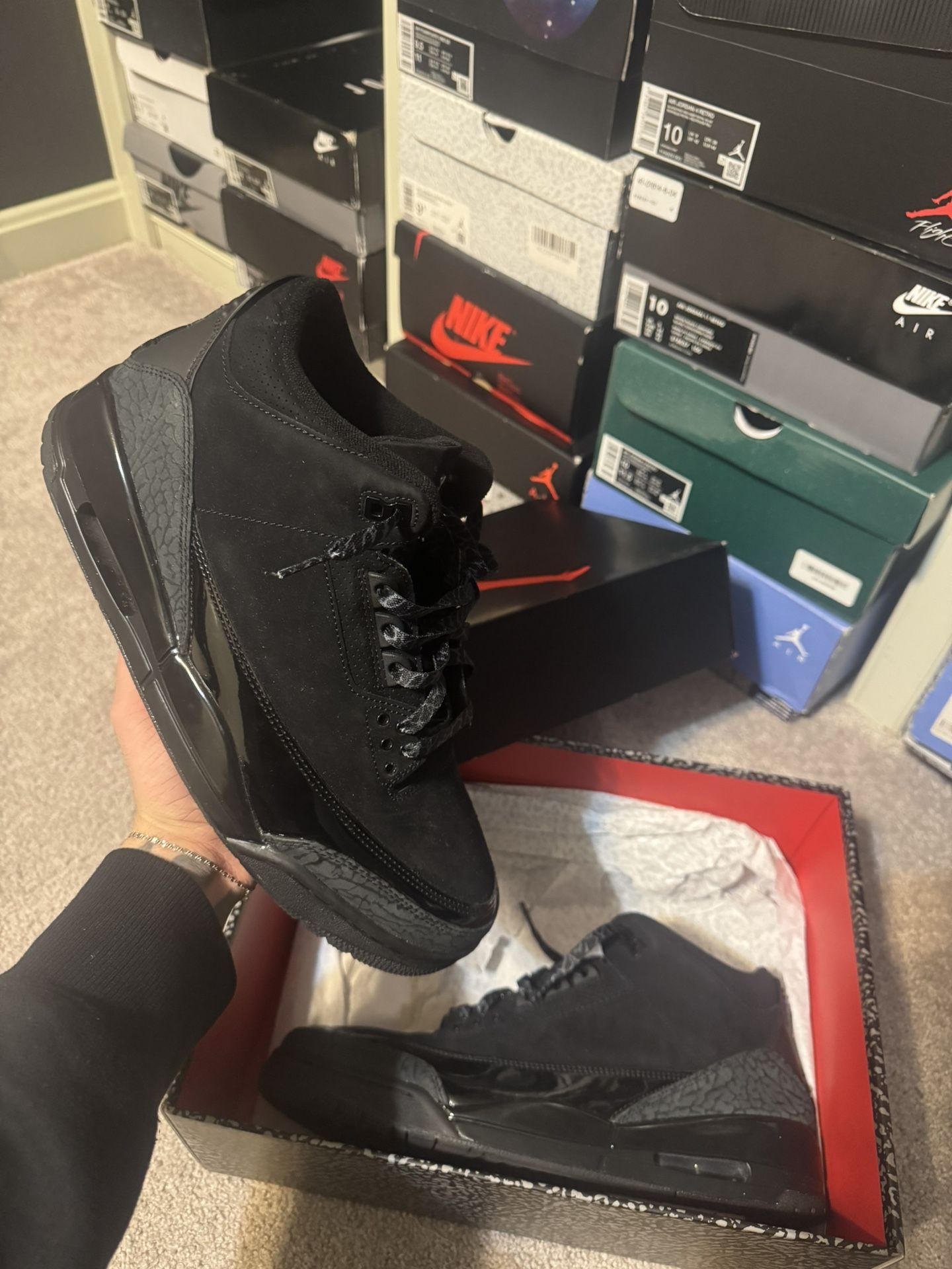 Air Jordan 3 Retro ‘Black Cat’ 2025