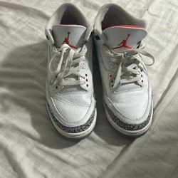 Jordan Three Cement Size 8