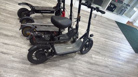 Hiboy Electric Scooter with Seat and Basket