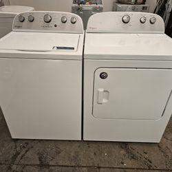 Whirlpool Top-Load Washer And Dryer Set 