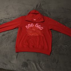 Red Sp5der hoodie . XL