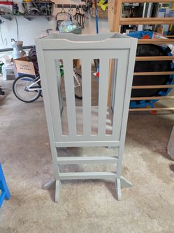 Kids kitchen step stool helper