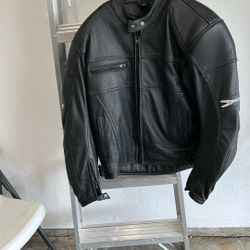 Motorcycle Leather Jacket 