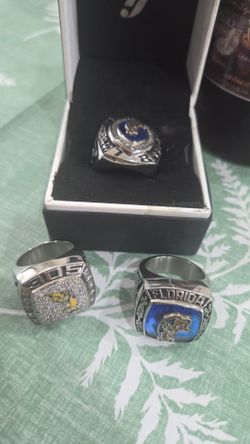 (3)- FIU Championship Rings