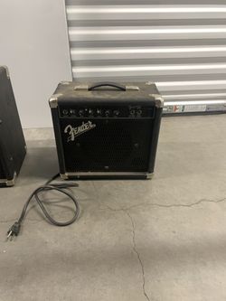 Fender Bass An Lead Amps