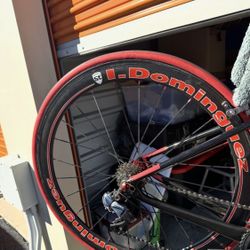 Carbon Wheels Set 50mm Clincher Domingues 