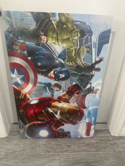 Kids room avengers frames