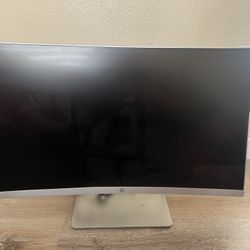 27” HP Curved Monitor
