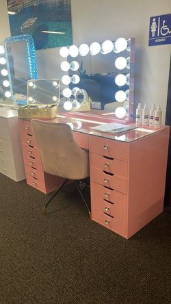 Vanity Desk $10 Down payment,financing and Delivery Available