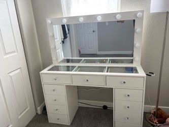 White Vanity