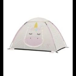 Sparkle the Unicorn Kid's Camping Combo (One-room Tent, Sleeping Bag, Lantern New In Box