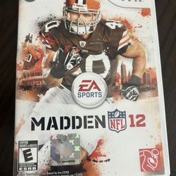 Madden NFL 12 (Nintendo Wii 