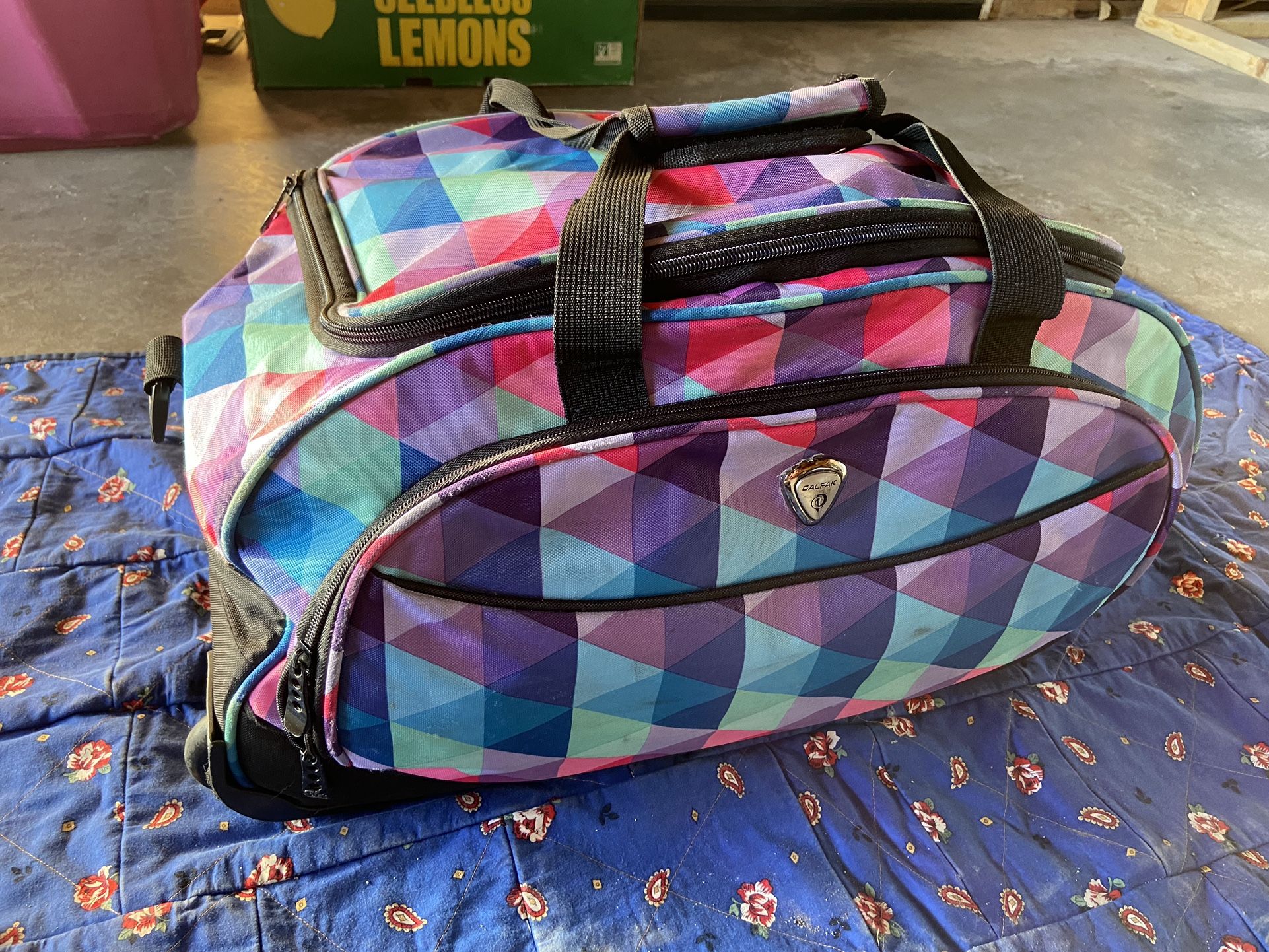 Rolling Duffle Bag Luggage