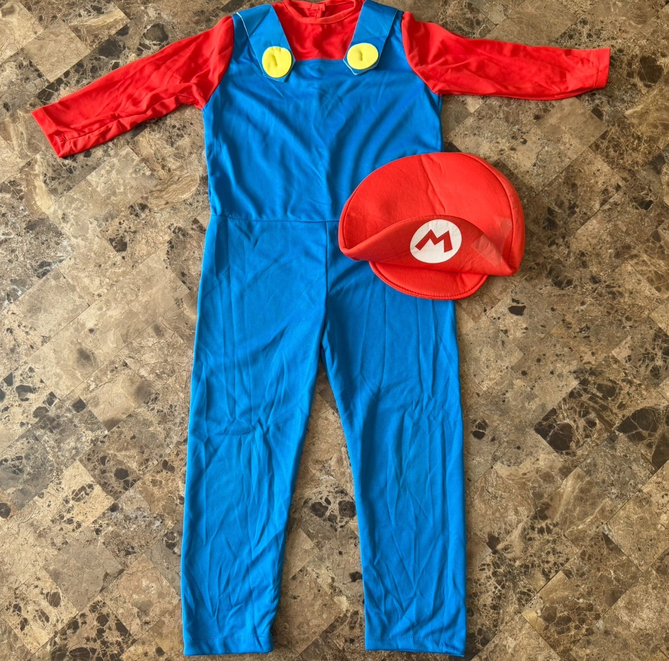 Super Mario Bros Halloween Costume Small size 4-6