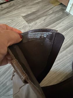 Size 7 leather boots for ladies