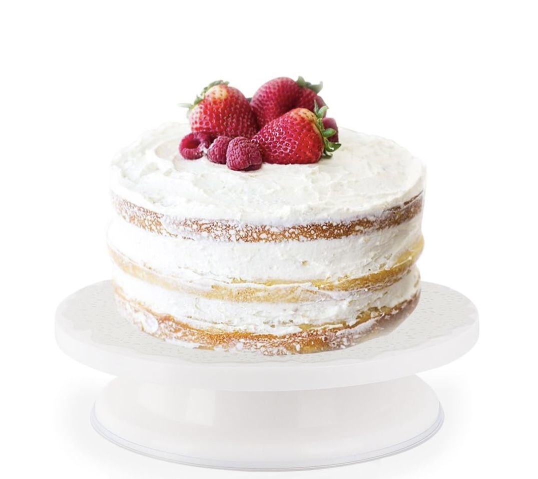 Brand New 11 Inch Revolving Cake Decorating Rotating Turntable stand