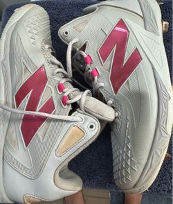 Baseball Cleats (Shohei Ohtani) Grey/Pink