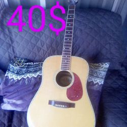 Acoustic Electric Guitar As Is 40$