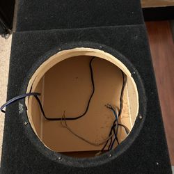 Car Audio Subwoofer 12 12” Subwoofer Enclosure Box ONLY (NO SUBWOOFER)