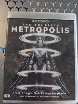 Metropolis 1927 Blu-Ray