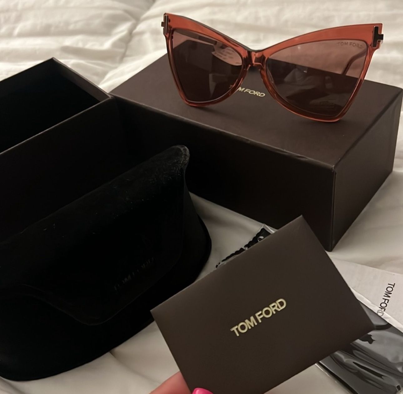 TOM FORD tallulah sunglasses NEVER WORN AUTHENTIC 
