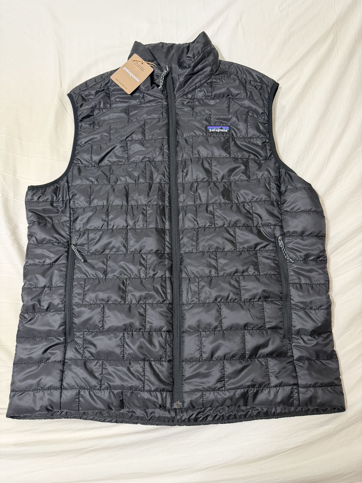 New Patagonia Nano Puff Vest Black Men’s Large L