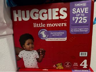 Huggies size 4