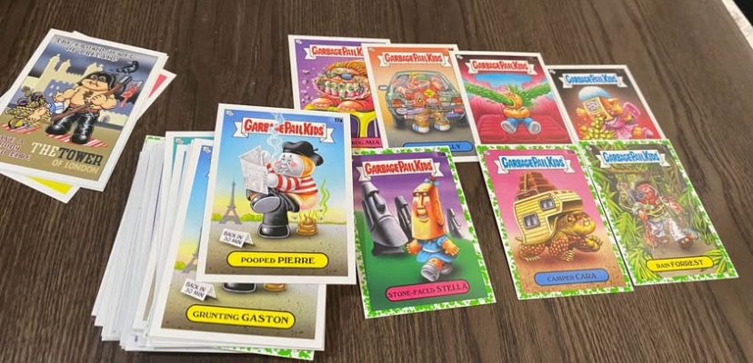 Garbage Pail Kids Bundle 83 Cards 6 Push Pops