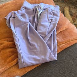 Figs Light Purple Joggers XS