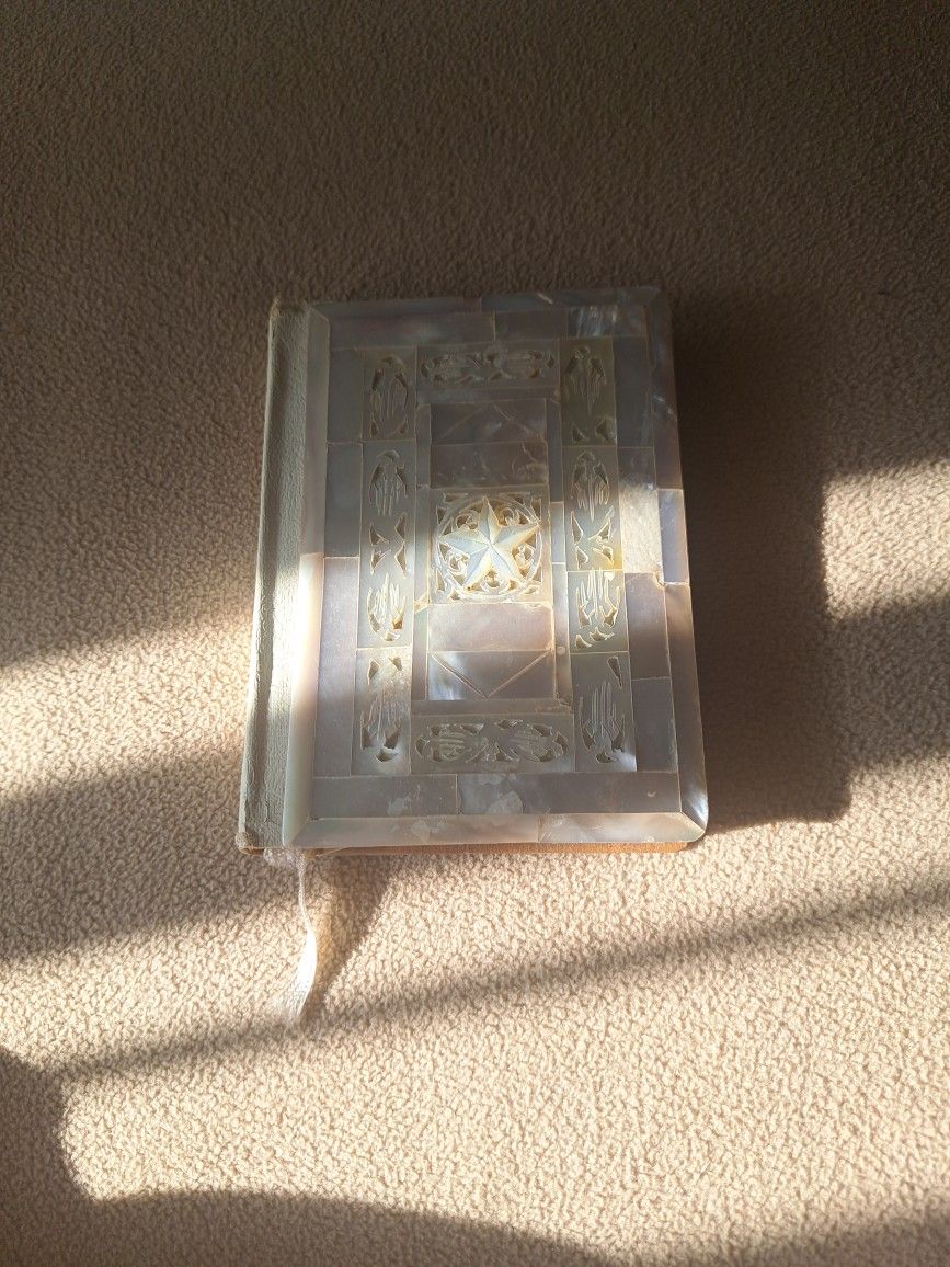 1950 Mother Of Pearl Bible