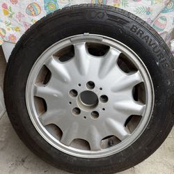Mercedes E Class OEM Tire and Rim