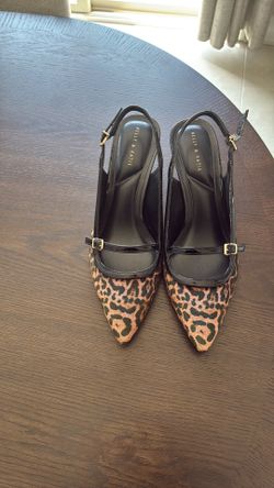 Animal print heels
